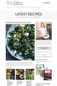 Sara Sullivan recipes and cooking books